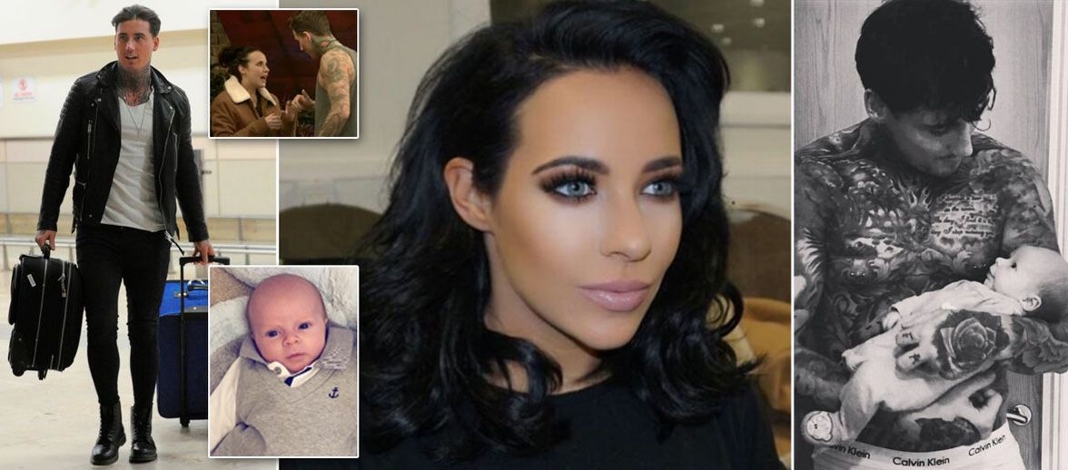 Stephanie Davis named as ex Jeremy McConnell's alleged assault victim 'at the home she shares with their baby son'