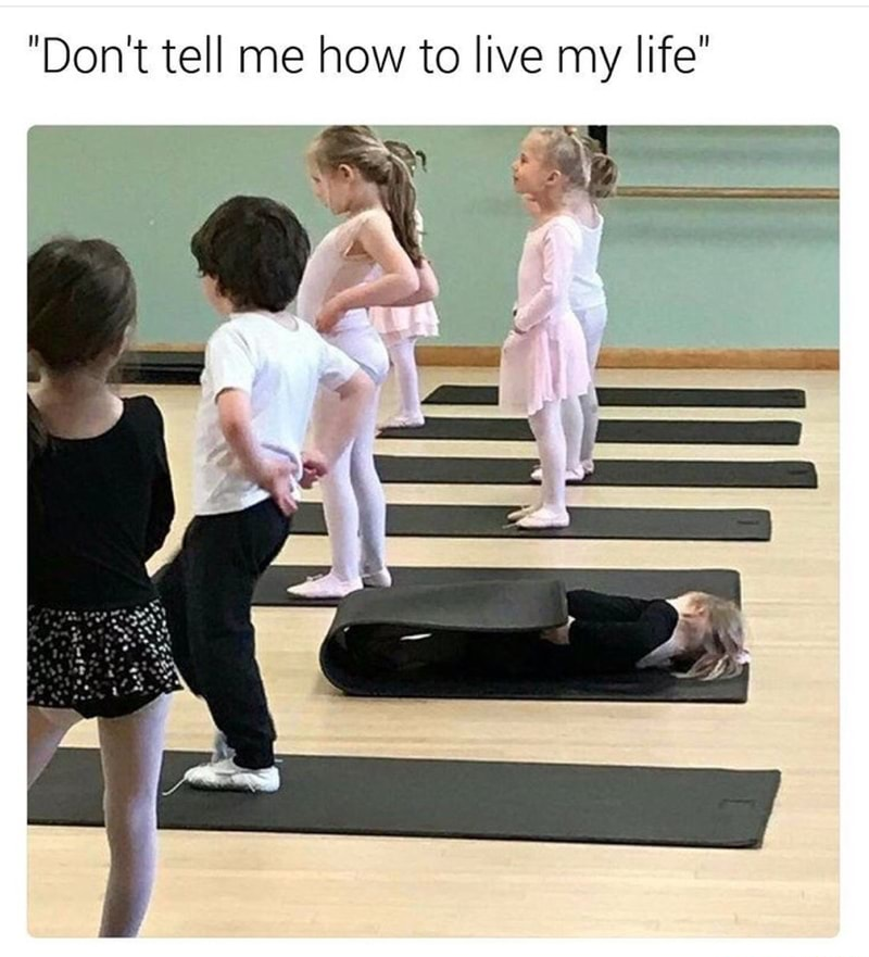 salute you girl meme - "Don't tell me how to live my life"