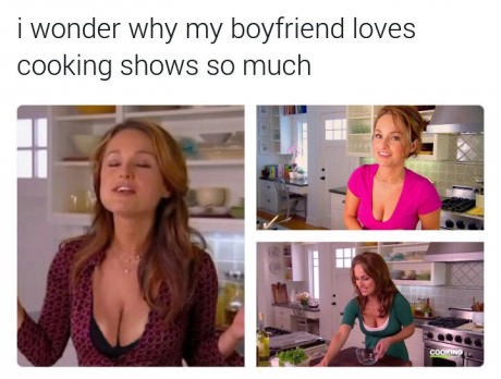 giada memes - i wonder why my boyfriend loves cooking shows so much