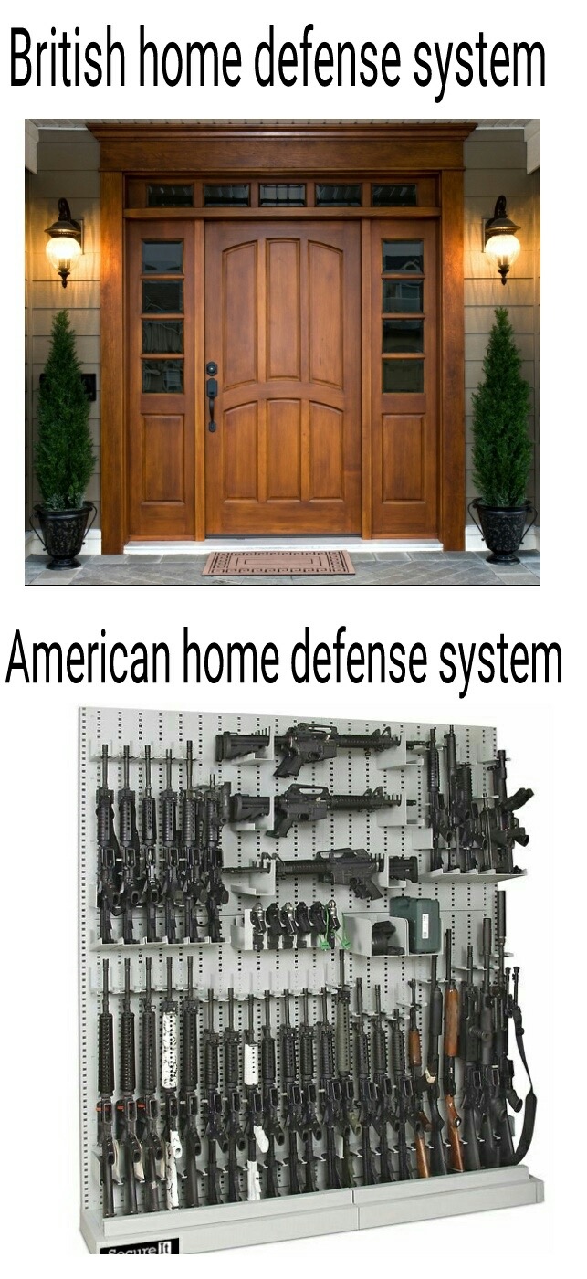 gun storage solutions - British home defense system American home defense system 1 Cacure It