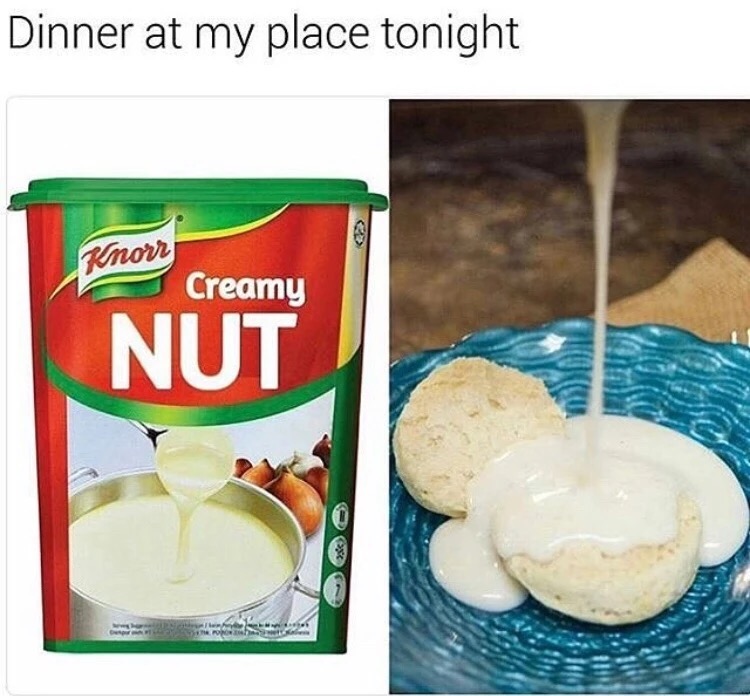 Dank meme about when she asks if you want to 'have dinner at my place tonight?'