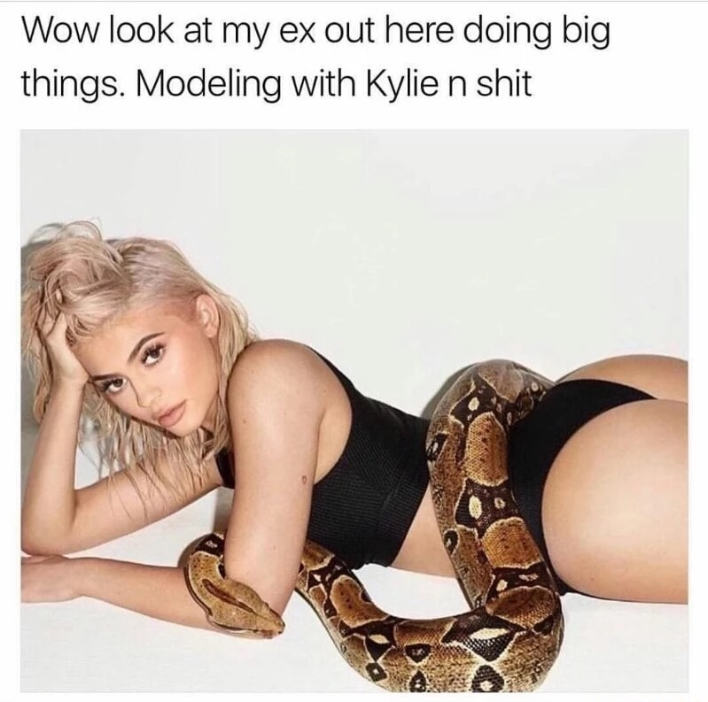 sofia richie snake - Wow look at my ex out here doing big things. Modeling with Kylie n shit