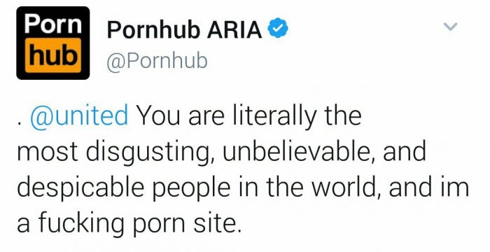memes - United Airlines - Porn Pornhub Aria hub @ Pornhub . You are literally the most disgusting, unbelievable, and despicable people in the world, and im a fucking porn site.
