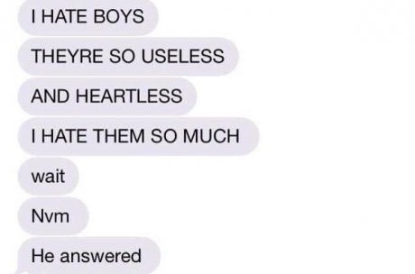 diagram - I Hate Boys Theyre So Useless And Heartless I Hate Them So Much wait Nvm He answered
