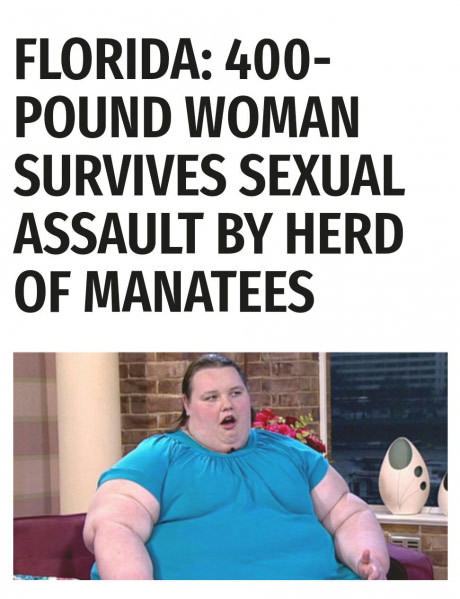 shoulder - Florida 400 Pound Woman Survives Sexual Assault By Herd Of Manatees