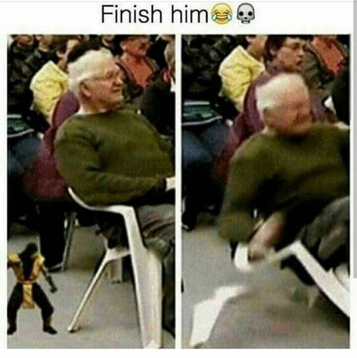 finish him meme - Finish himse
