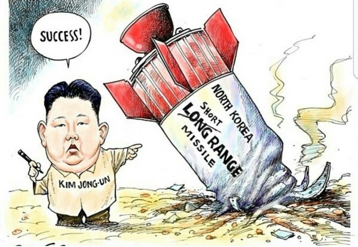 north korea missile cartoon - Im North Korea Short Long Range Missile Kim JongUn Success!