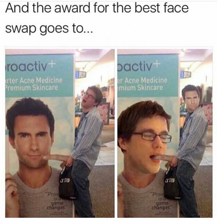 best photos for face swap - And the award for the best face swap goes to... roactiv pactiv rter Acne Medicine Premium Skincare ar Acne Medicine mium Skincare Oto Sto Proa "Pr is game changer game changer