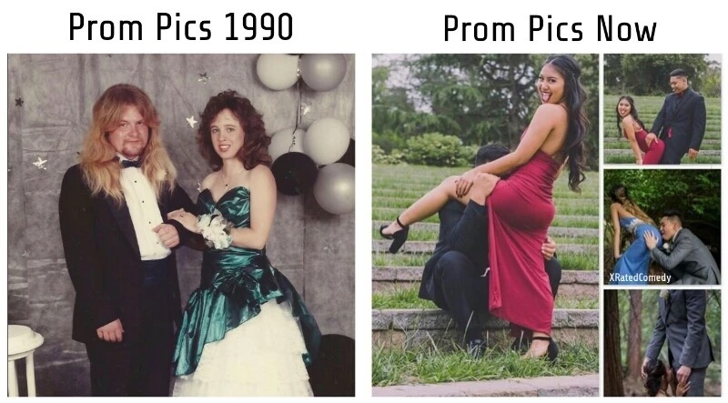 1990 meme - Prom Pics 1990 Prom Pics Now XRated Comedy