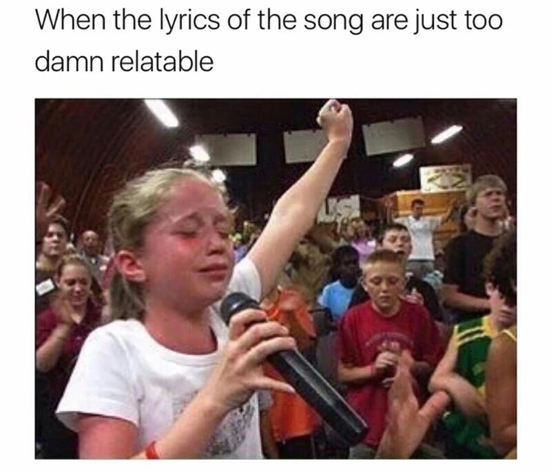 toto by africa meme - When the lyrics of the song are just too damn relatable