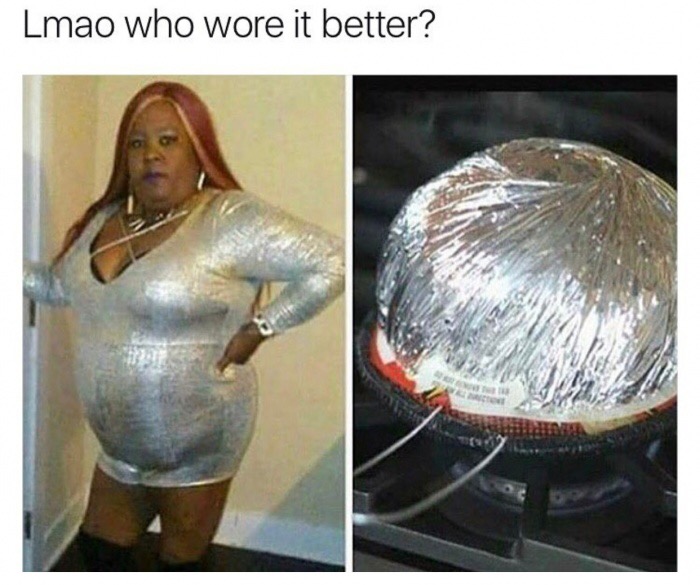 wore it better memes - Lmao who wore it better?