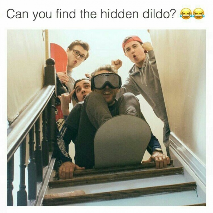 memes - hidden dildo meme - Can you find the hidden dildo? Se