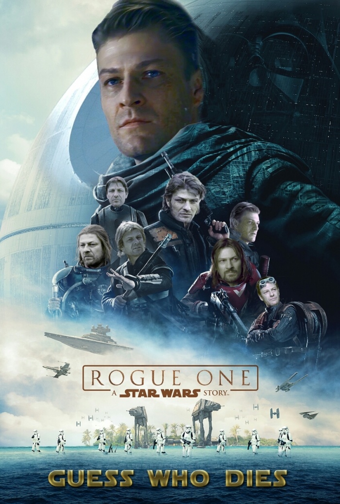 memes - rogue one final poster - Rogue One "A Star Wars Story. la ha Guess Who Dies