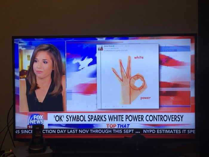 memes - ok racist sign - white power Fd 'Ok' Symbol Sparks White Power Controversy News Top That Ns Since Ction Day Last Nov Through This Sept ... Nypd Estimates It Spe 10