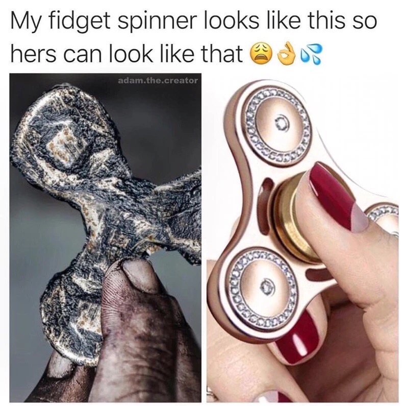 memes - my fidget spinner looks like this so hers can look like this - My fidget spinner looks this so hers can look that on adam.the.creator