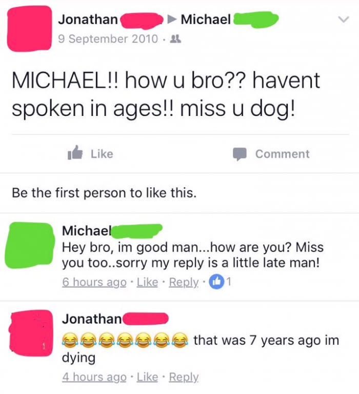 number - Jonathan Michael 4 Michael!! how u bro?? havent spoken in ages!! miss u dog! I Comment Be the first person to this. Michael Hey bro, im good man...how are you? Miss you too..sorry my is a little late man! 6 hours ago . 1 Jonathan aaaaaaa that was