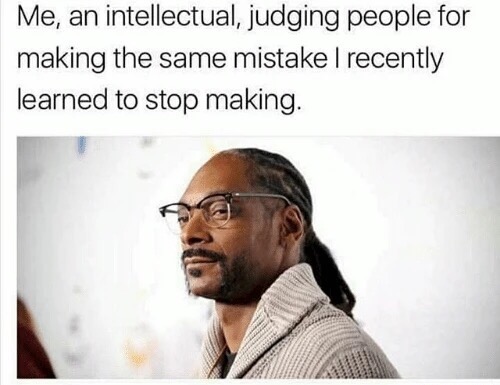 Snoop Dog Meme about learning from your mistakes.
