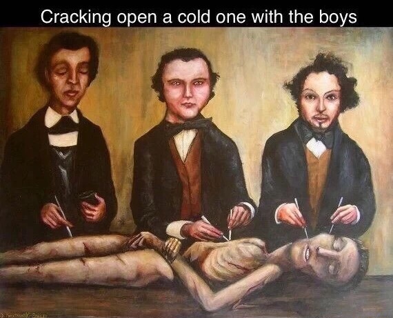 cracking open a cold one with the gentlemen - Cracking open a cold one with the boys
