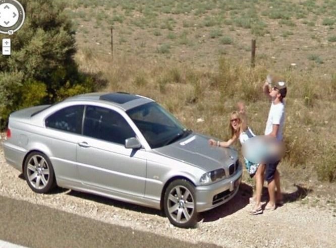 20 Funniest Google Earth Street view images