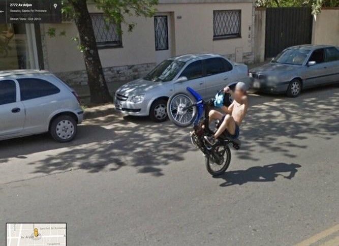 20 Funniest Google Earth Street view images