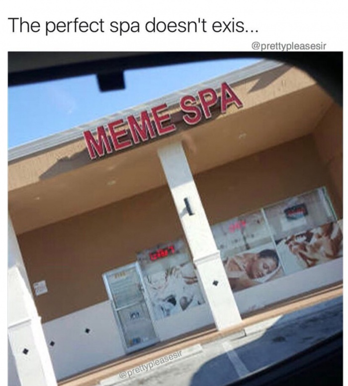 Meme spa - the perfect place to relax.