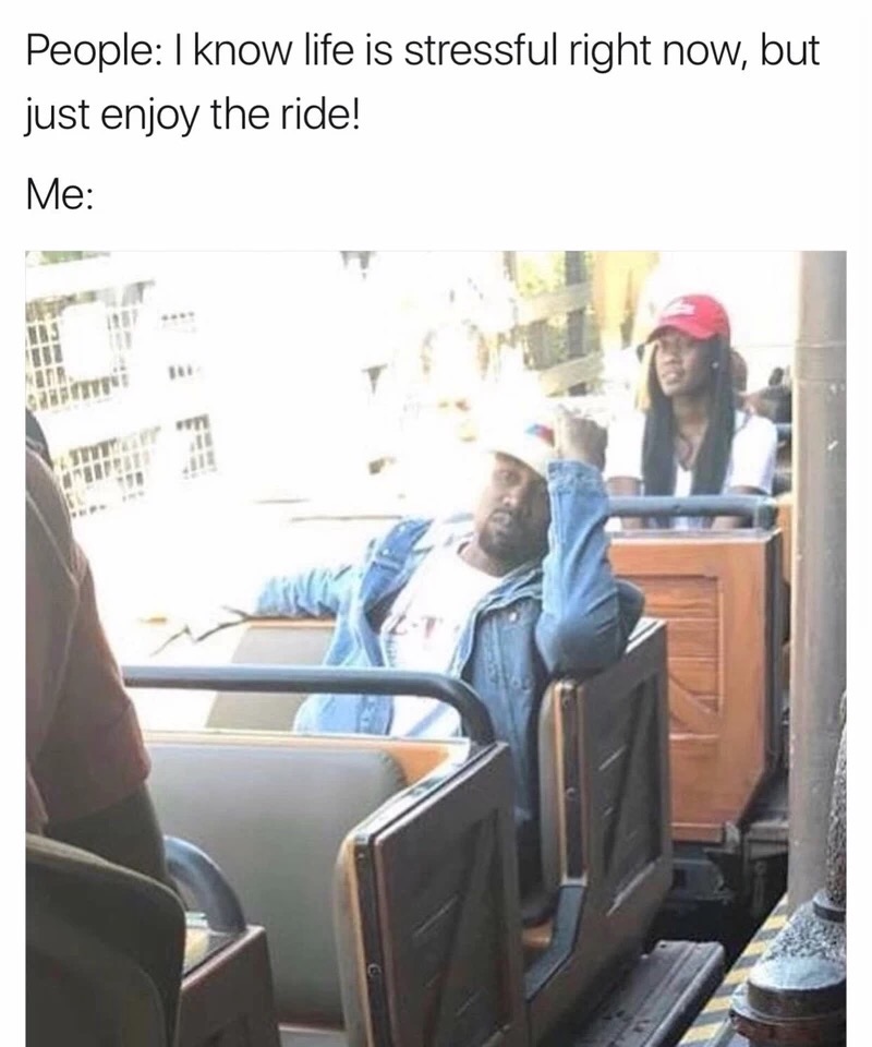 Kanye West sleeping on some kids ride.