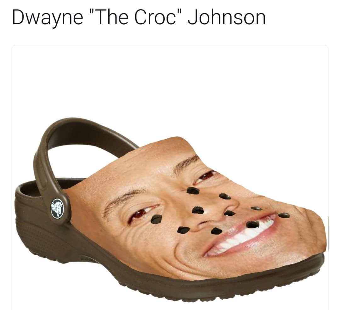 memes - dwayne the croc johnson meme - Dwayne "The Croc" Johnson