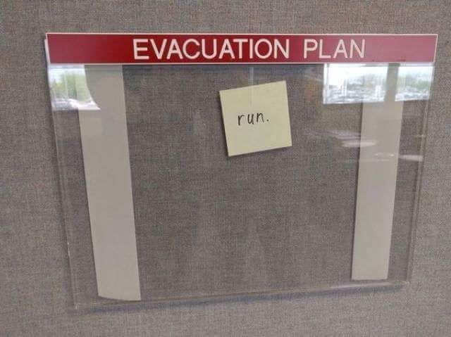 meme stream - evacuation plan run - Evacuation Plan run.