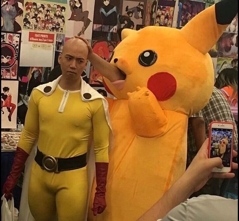 meme stream - pikachu man - 115