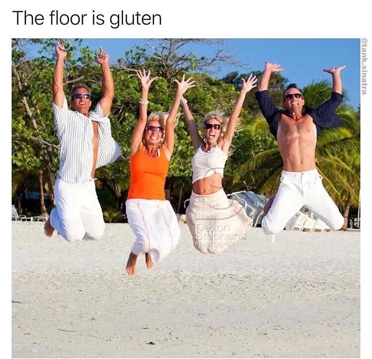 meme stream - floor is gluten meme - The floor is gluten sinatra Vo