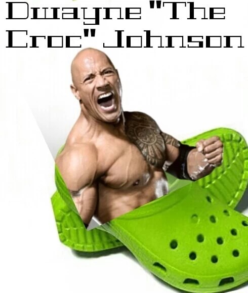 dwayne the dock johnson - Dwayne "The Croc" Johnson