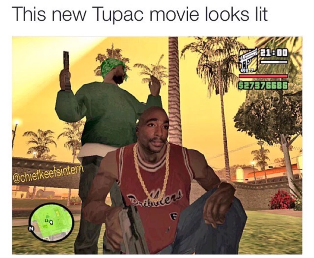 meme stream - lit memes - This new Tupac movie looks lit 218 Dd SE7E7GBG Fw Do