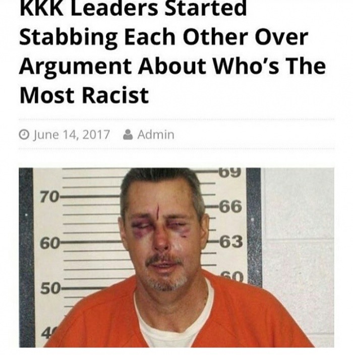 kkk funny - Kkk Leaders Started Stabbing Each Other Over Argument About Who's The Most Racist Admin