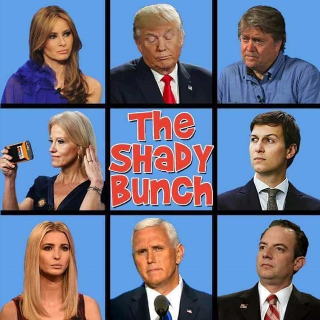 shady bunch trump - The Ashady Bunch 1.