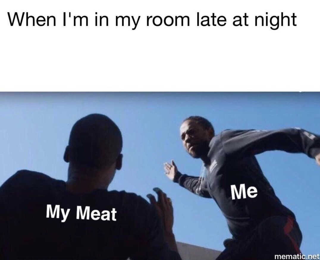 meme stream - me my meats room - When I'm in my room late at night Me My Meat mematic.net
