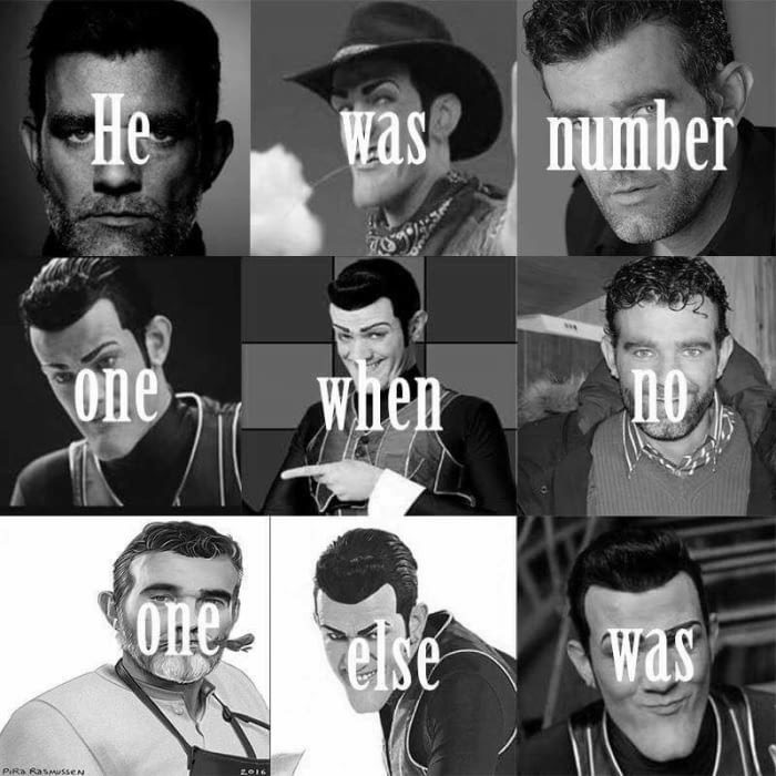 memes - lazy town robbie rotten - was number one when PiRa RasuSSEN