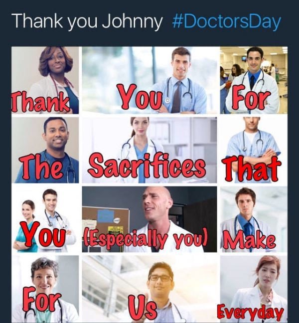 meme - team - Thank you Johnny Thank You 12 Sacrifices That U Especially you Make 50K Everyday
