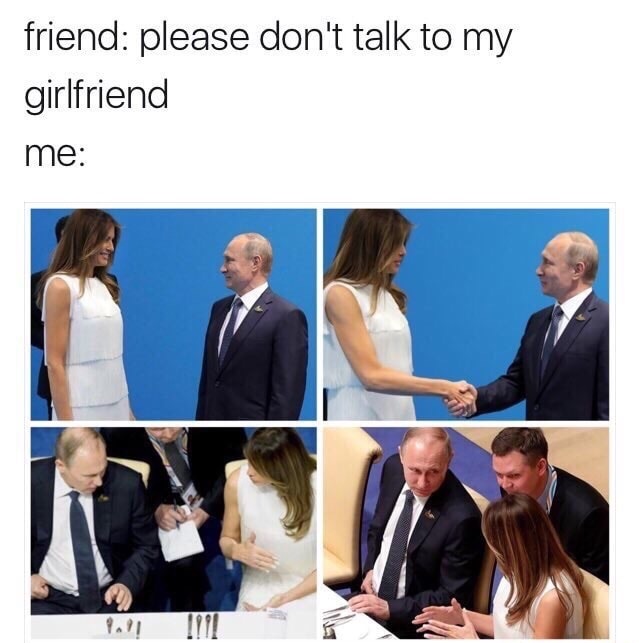 presentation - friend please don't talk to my girlfriend me