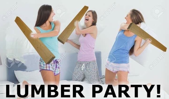 meme stream - lumber party meme - 123RF 123RF Lumber Party!