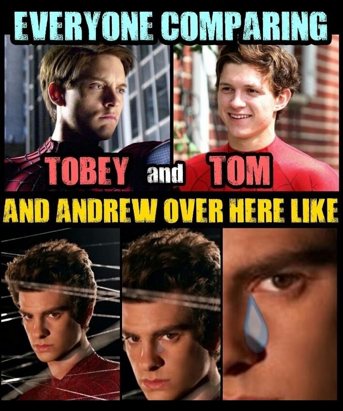 hairstyle - Everyone Comparing Tobey and Tom And Andrew Over Here