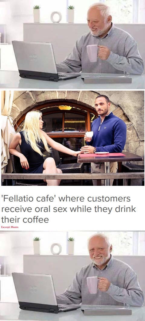 age limit meme - 'Fellatio cafe' where customers receive oral sex while they drink their coffee Excerpt Masom