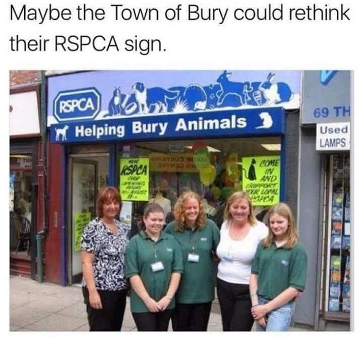 rspca bury shop - Maybe the Town of Bury could rethink their Rspca sign. Rspca Helping Bury Animals 69 Th Used Lamps Come And Port Lowal Vasara