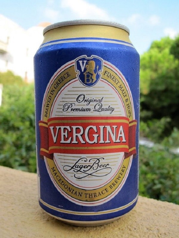 funny named beer - Finest M In Greece Mnl Brewed In Original Premium Quality Hops Vergina leer Macedon C Brewery Anthray Trace By