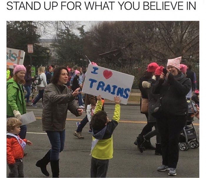 stand up for what you believe in funny - Stand Up For What You Believe In Trains