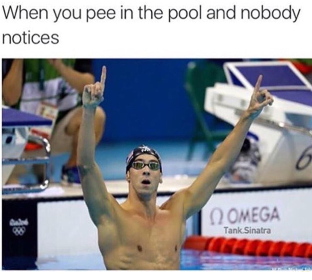 swimmer - When you pee in the pool and nobody notices Omega Tank Sinatra