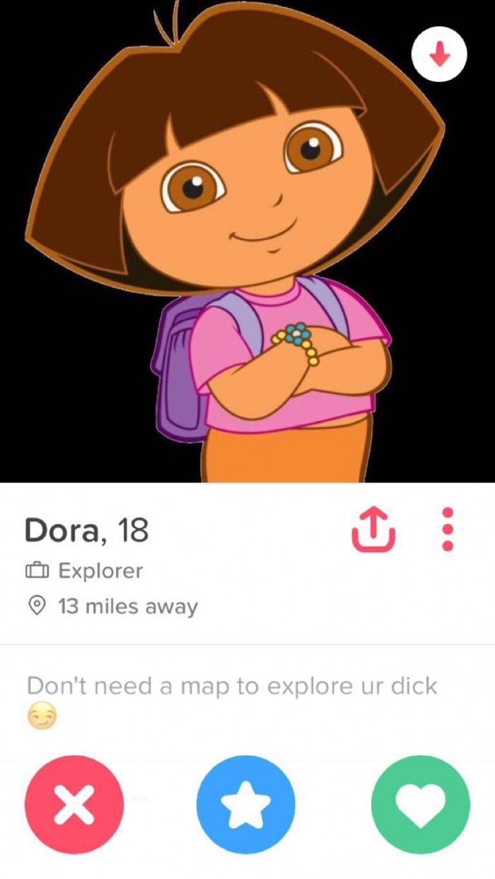 dora the explorer - Dora, 18 Explorer 13 miles away Don't need a map to explore ur dick