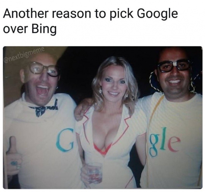 sexy google - Another reason to pick Google over Bing Gv gle