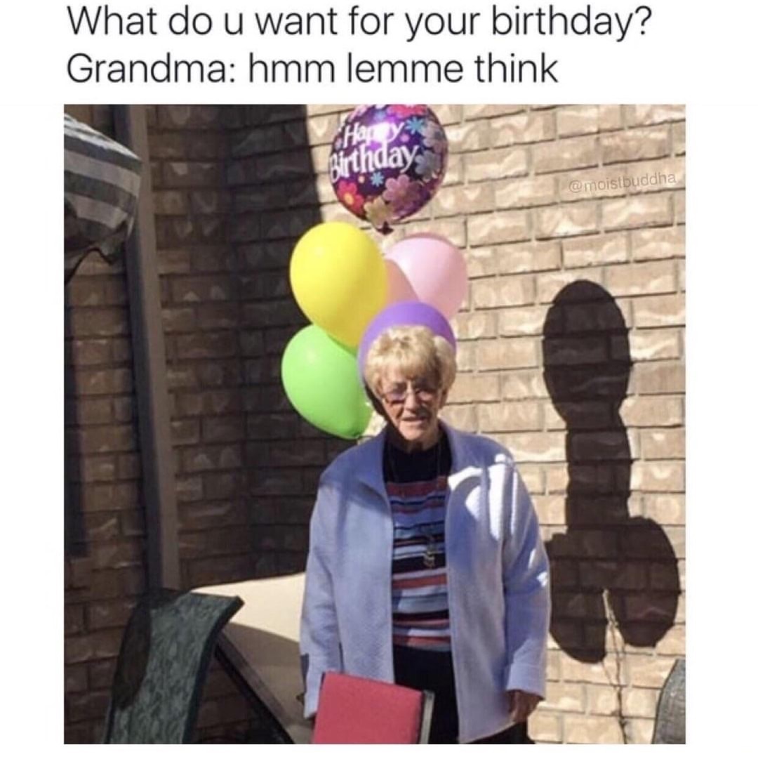 hilarious shadows - What do u want for your birthday? Grandma hmm lemme think
