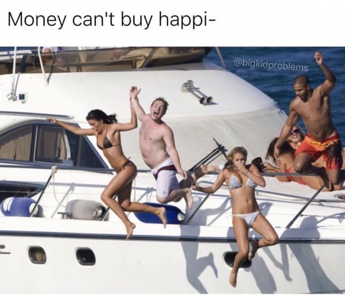 water transportation - Money can't buy happi