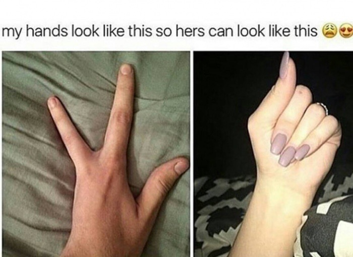 dank meme hard work pays off meme - my hands look this so hers can look this @